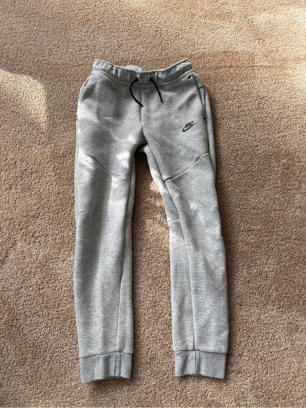 Nike Youth Grey Tech Jogger Pants